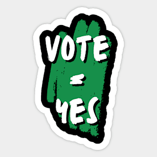 Vote Yes To The Voice - Indigenous Voice To Parliament Sticker